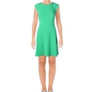 Ralph Lauren Green Sleeveless Drop Waist dress